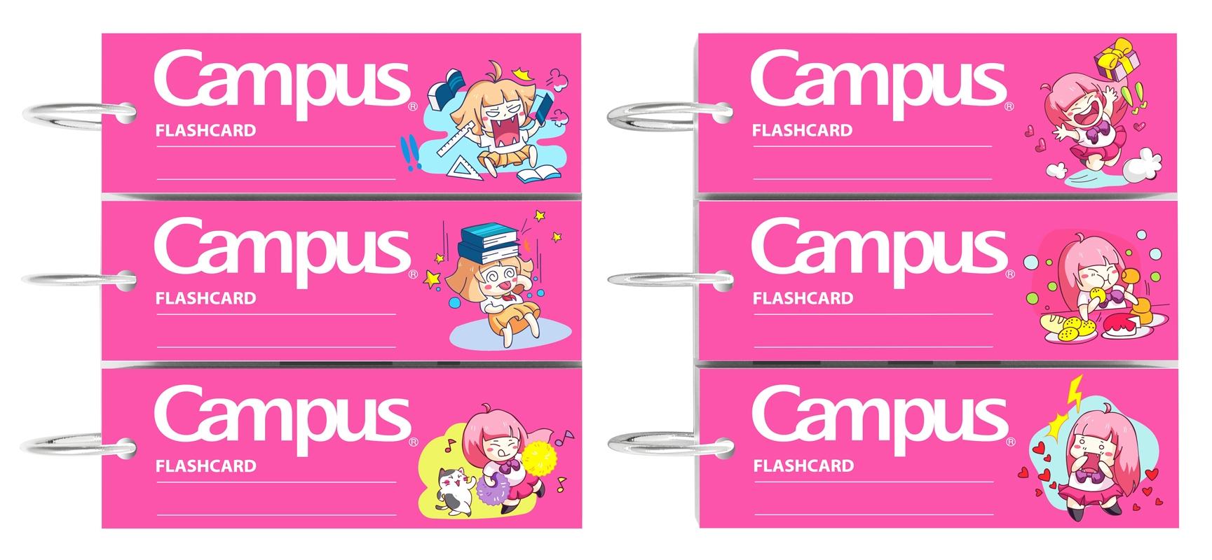 Flashcard Emoji Girl - Size L - FCL-EMJ85 - G (Sản Phẩm Mẫu Màu Giao Ngẫu Nhiên)