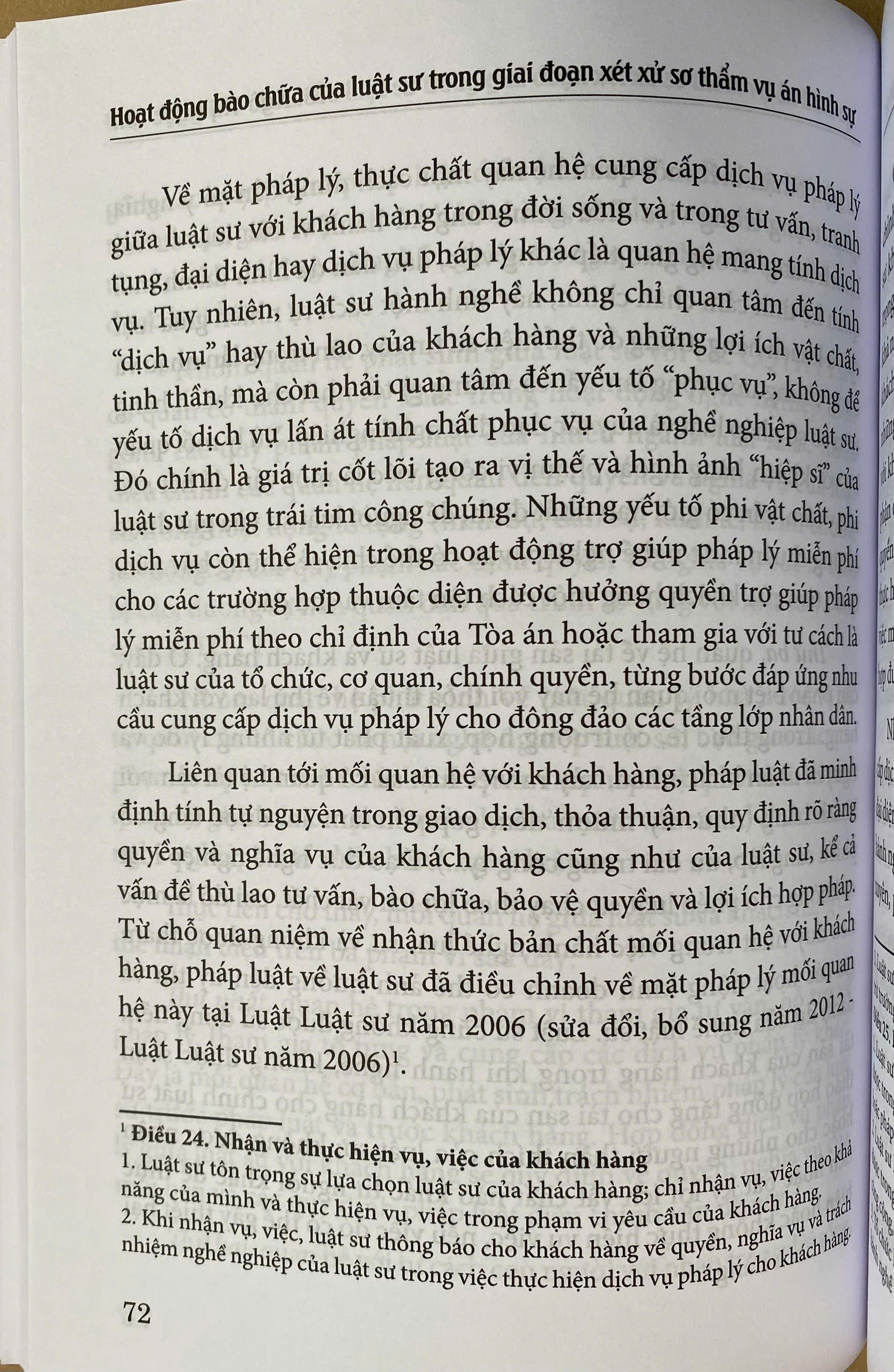 Hoạt Động Bào Chữa Của Luật Sư Trong Gia Đoạn Xét Xử Sơ Thẩm Vụ Án Hình Sự