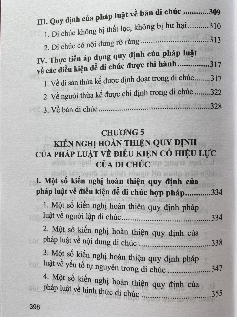 Di Chúc Và Điều Kiện Có Hiệu Lực Của Di Chúc
