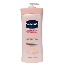 SỮA DƯỠNG THỂ VASELINE HỒNG LÀM MỊN &TRẮNG DA 725ML [ Được Mask 3W Clinic ]