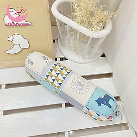 Gối ôm cho trẻ Katina House, 70cm, vải Cotton Satin Hàn Quốc mềm, thoáng mát, thấm hút tốt