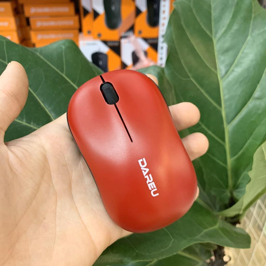 Chuột không dây Dareu LM106G Black/ Red /Blue / Pink / White - Hàng Chính Hãng