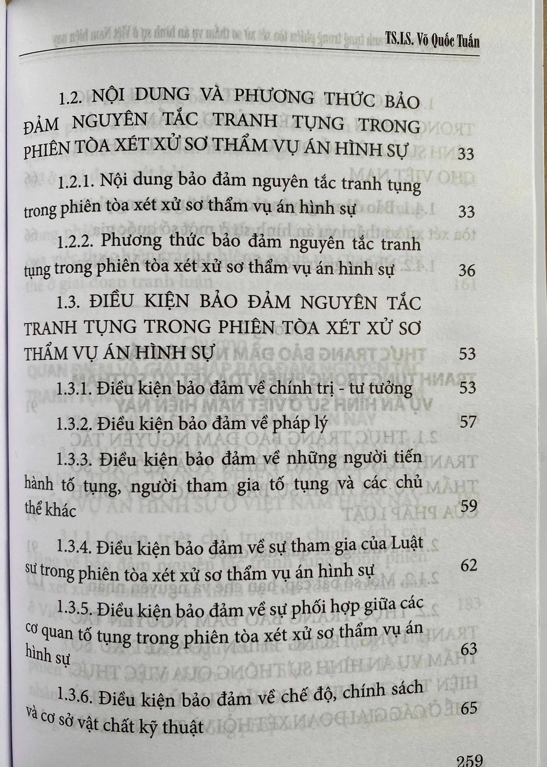 Bảo Đảm Nguyên Tắc Tranh Tụng Trong Phiên Toà Xét Xử Sơ Thẩm Vụ Án Hình Sự Ở Việt Nam Hiện Nay