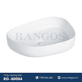 CHẬU RỬA LAVABO ĐẶT BÀN RANGOS RG-80008