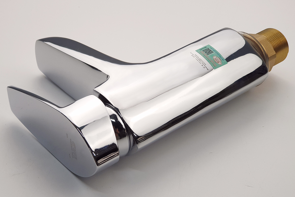 Vòi Lavabo Nóng Lạnh Đồng Mạ Chrome Eurolife EL-SUN 02 (Trắng Bạc)