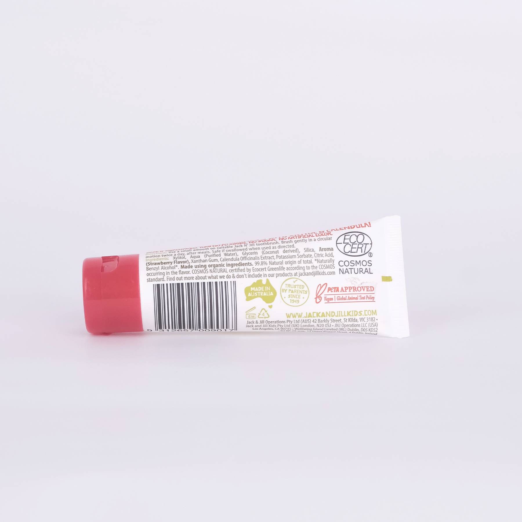 Kem đánh răng hữu cơ cho bé Jack N