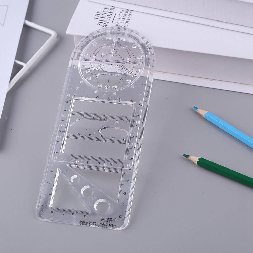 Bộ Thước Kẻ Đa Năng Dễ Sử Dụng Xoay 360 Độ