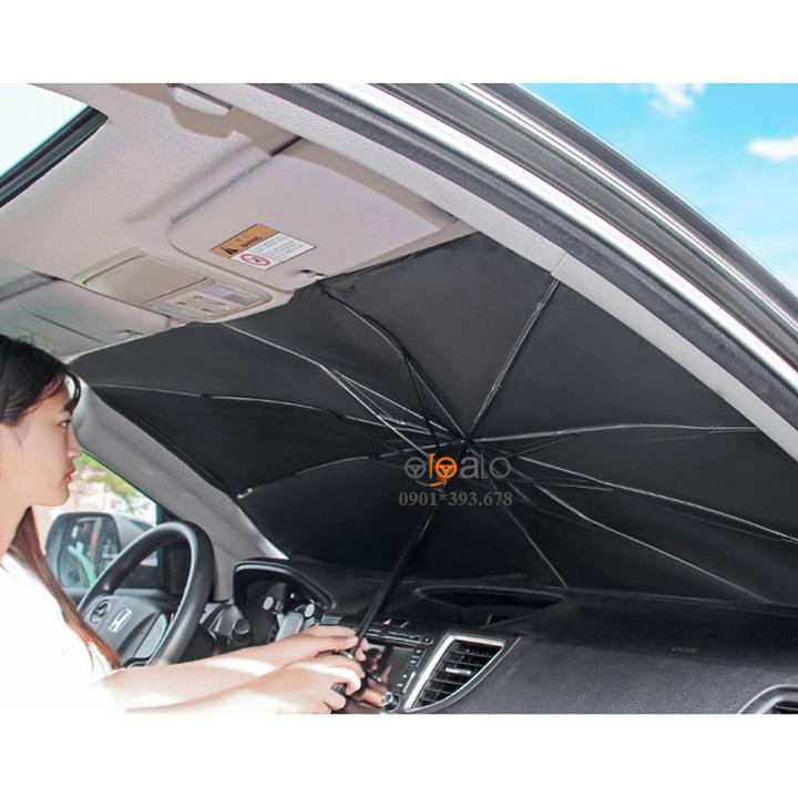 Ô dù che chắn nắng kính lái ô tô Nissan Juke vải dù tráng nhôm cao cấp ODCKL