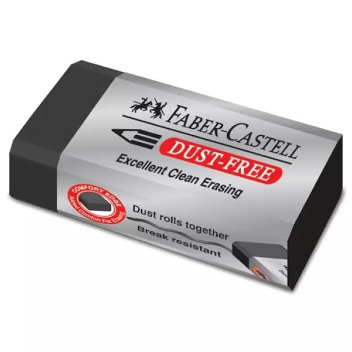 Gôm Dust Free Medium Bk - Faber-Castell-187528-187171 (2 Viên)