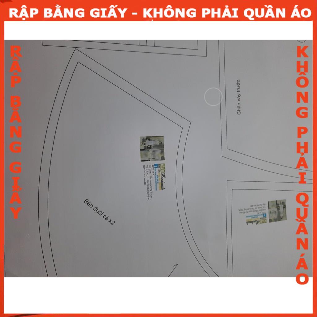 Rập giấy A0 mã 1199 (BẢN VẼ) rập đầm