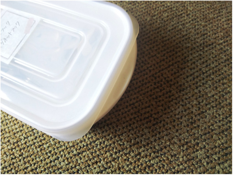 Hộp nhựa nắp mềm Whity Pack 800ml sử dụng được trong lò vi sóng - nội địa Nhật Bản