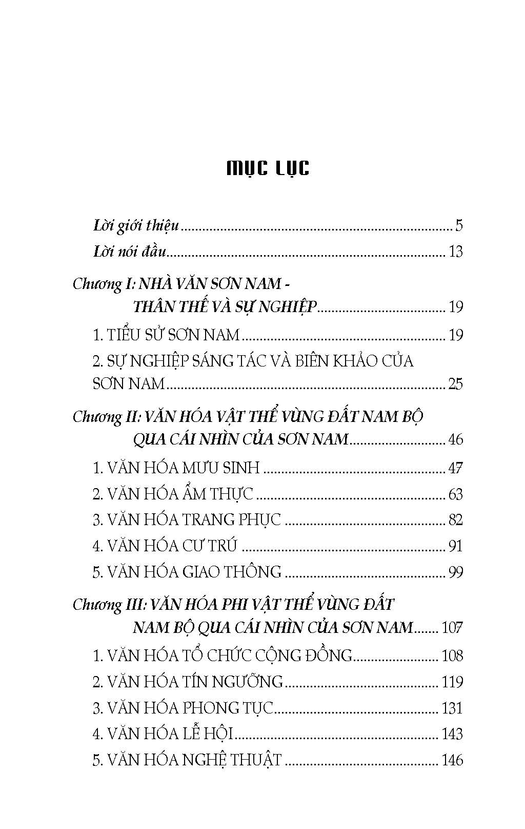 Văn Hóa Nam Bộ Qua Cái Nhìn Của Sơn Nam