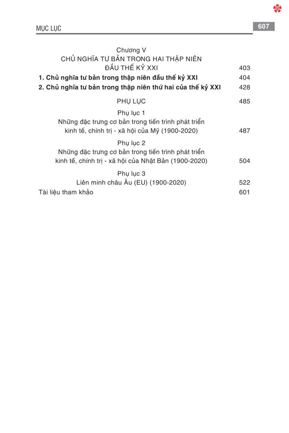 Chủ nghĩa tư bản lịch sử thăng trầm 120 năm (1900 - 2020) bản in 2021