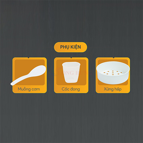 Nồi cơm điện tử Bluestone 1.2 lít RCB-5947 - Hàng chính hãng