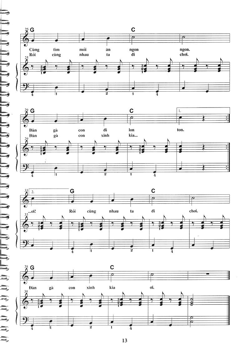 Thực Hành Đệm Piano - Chủ Đề: Ca Khúc Thiếu Nhi (Phần 1)