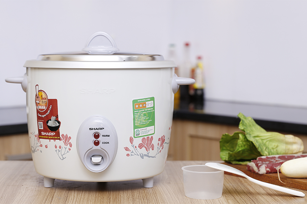 Nồi cơm nắp rời Sharp 2.8 lít KSH-D28V, Công suất 1000W, Giao màu ngẫu nhiên - Hàng chính hãng