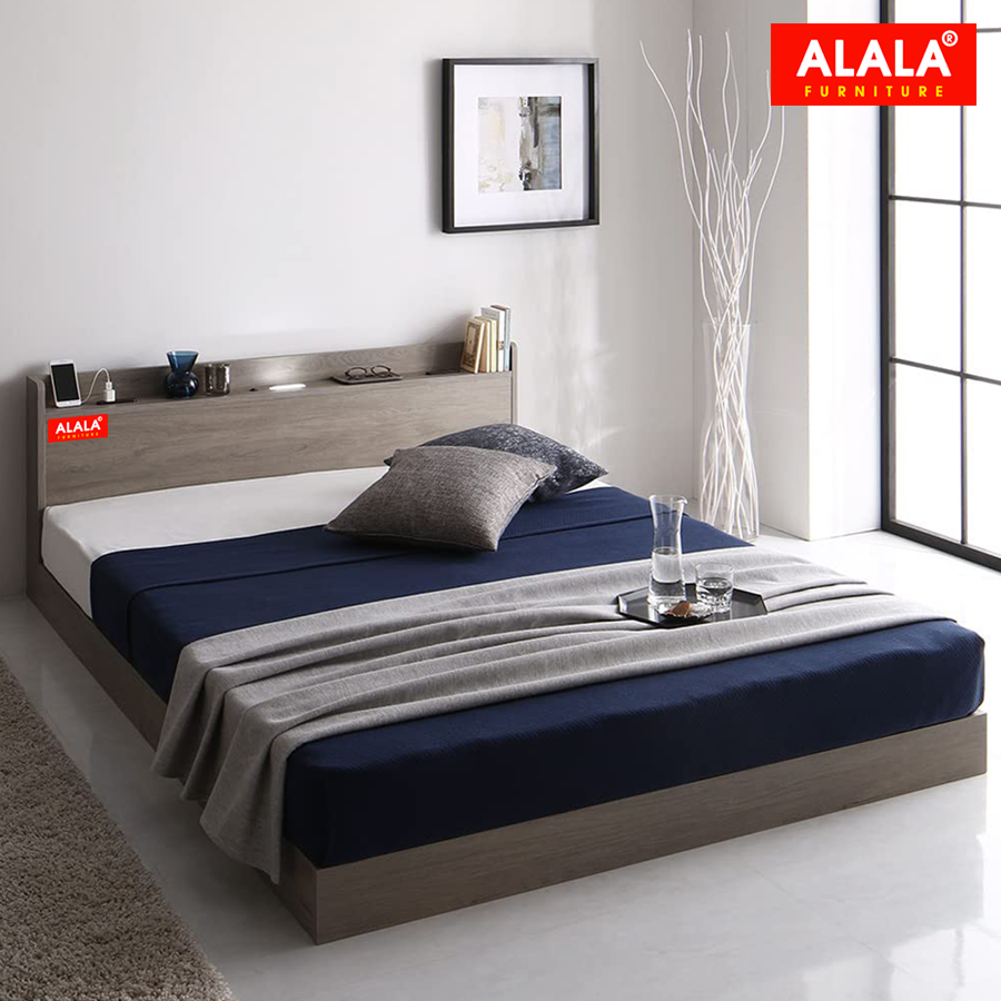 Giường thấp ALALA67 / Miễn phí vận chuyển và lắp đặt tận nơi/ Đổi trả 30 ngày/ Sản phẩm được bảo hành 5 năm từ thương hiệu ALALA/ Chịu lực 700kg