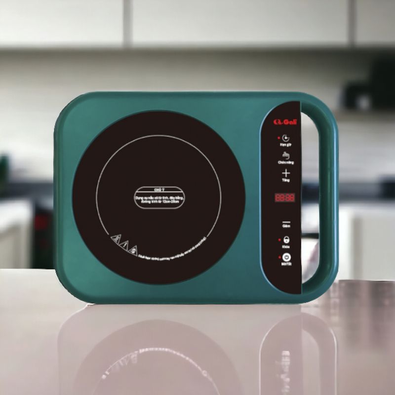 Bếp điện từ đa năng Gali GL-2023 2000w, công nghệ nấu cao tần, điều chỉnh cảm ứng, đĩa từ 100% dây đồng, hàng nhập khẩu chính hãng bảo hành 12 tháng.