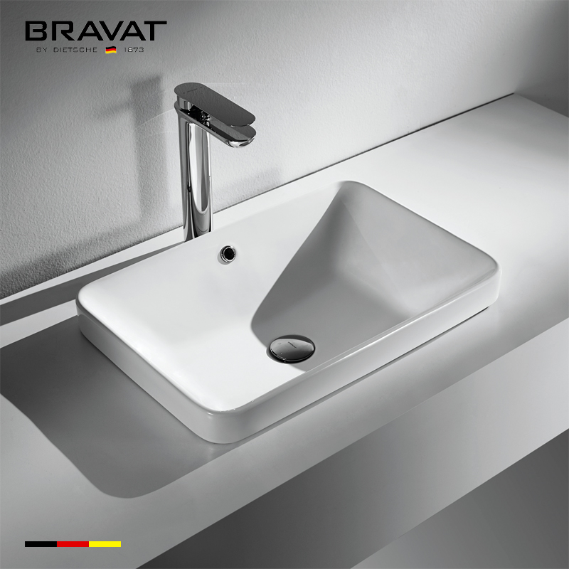 Chậu rửa Bravat C22206W-ENG