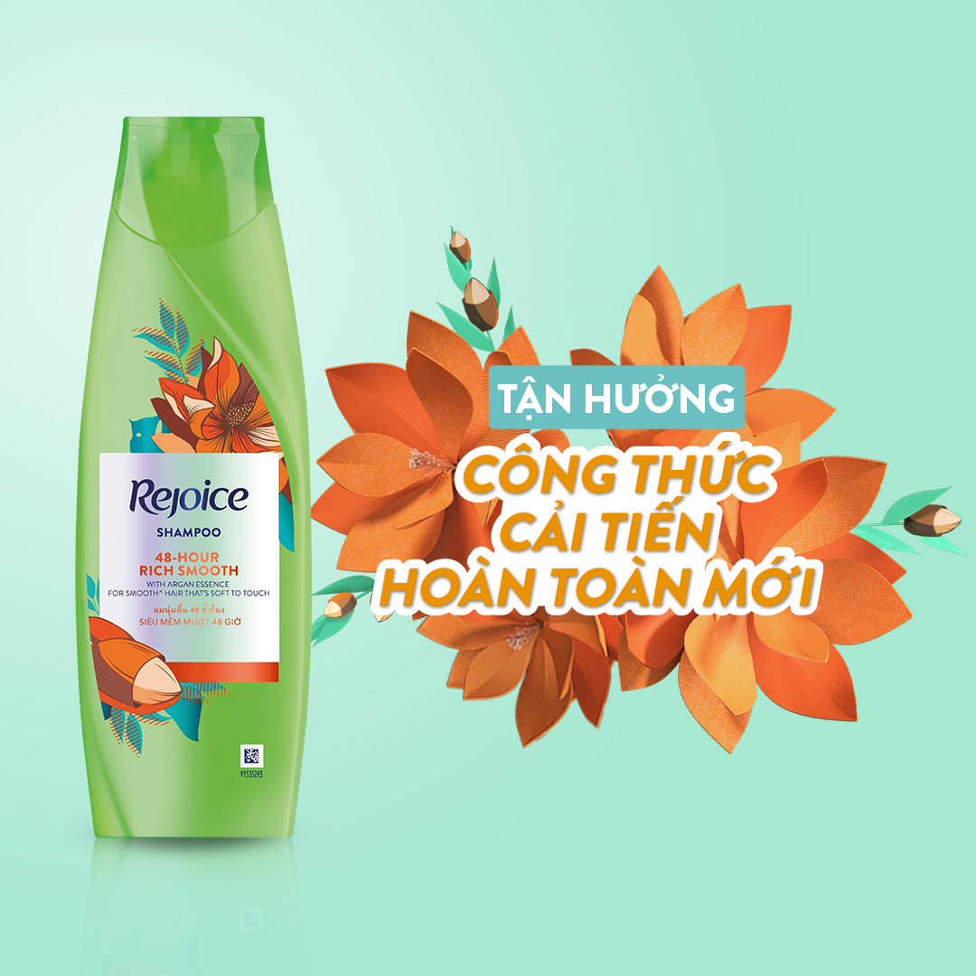 Dầu Gội REJOICE Chai Dung Tích 650ml/900ml/1.8L