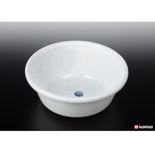 Combo chậu tròn Nakaya + Ghế nhựa Sanada, làm từ nhựa PP cao cấp kháng khuẩn, bền đẹp và an toàn cho sức khỏe người dùng - nội địa Nhật Bản