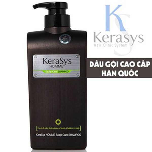 Dầu gội nam Home Scape Care giảm gàu chăm sóc da đầu Hàn Quốc tặng kèm móc khóa