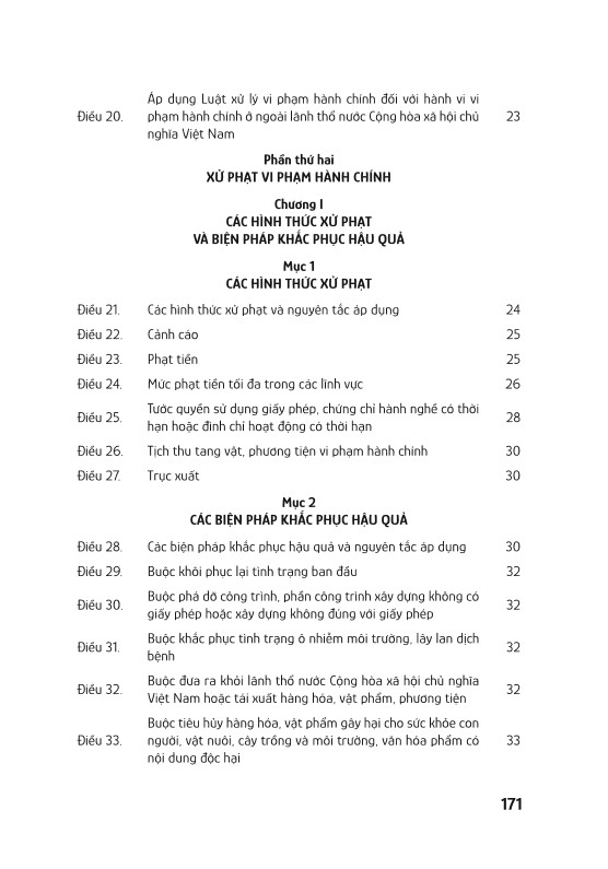 Sách - Luật Xử Lý Vi Phạm Hành Chính (Sửa đổi, bổ sung năm 2020) - ndbooks