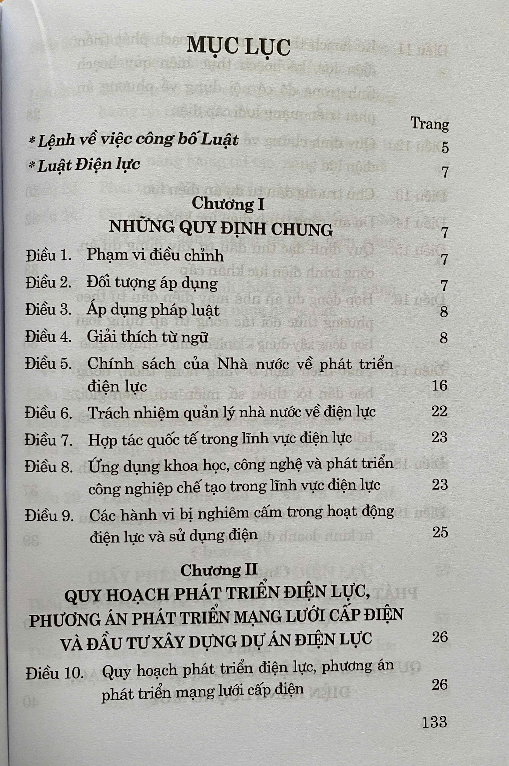 Luật Điện Lực Năm 2024