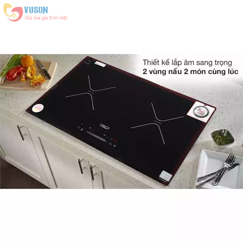 Bếp từ đôi Chefs EH-DIH366 - Hàng chính hãng