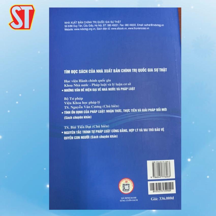 Sách - Giáo Trình Lý Luận Chung Về Nhà Nước Và Pháp Luật - NXB Chính Trị Quốc Gia