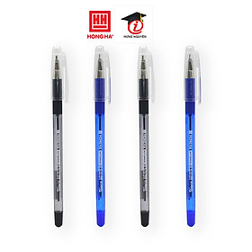 Bút Semi-gel Hồng Hà HH-408 đầu ngòi 0.5mm cho nét viết êm, trơn - 2472