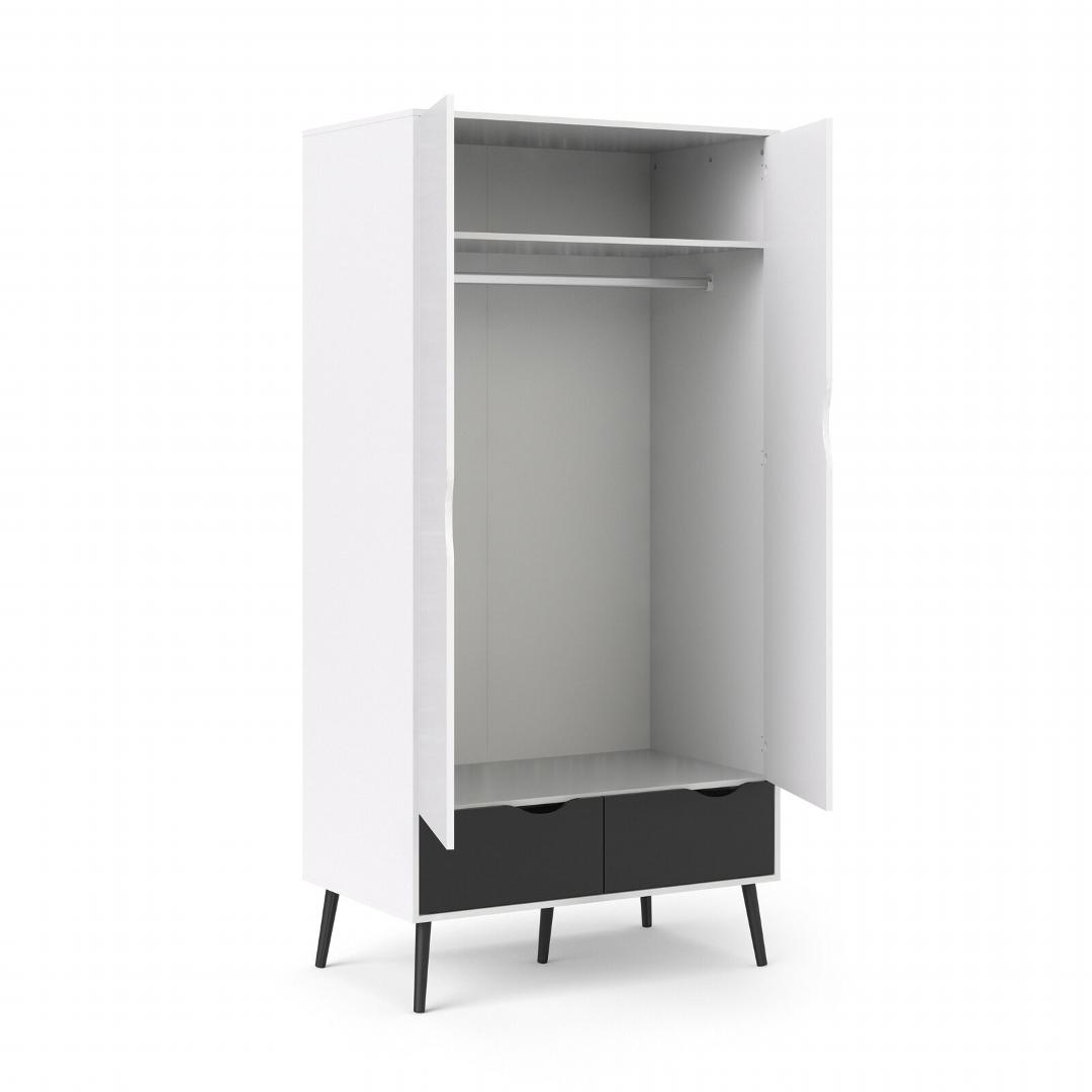 Tủ áo MDF thiết kế tinh tế gọn gàng SMLIFE Cilian