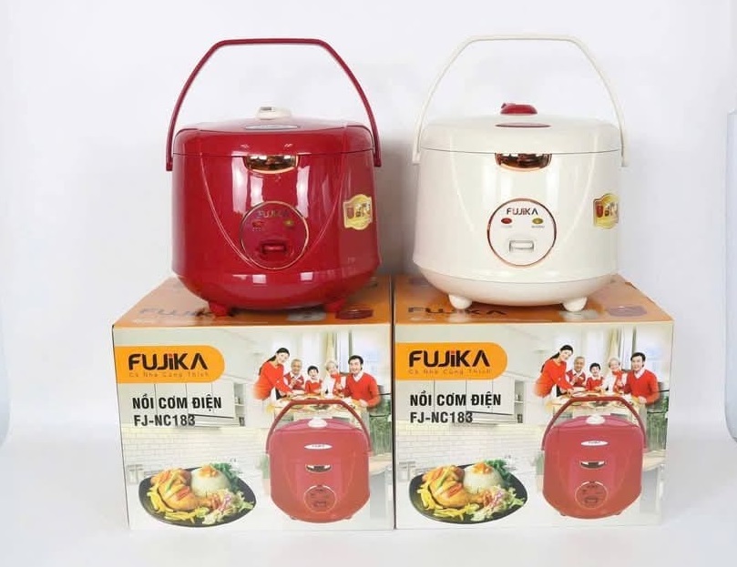 Nồi Cơm Điện 1.8L FUJIKA FJ-NC183 - Màu Ngẫu Nhiên - Hàng Chính Hãng