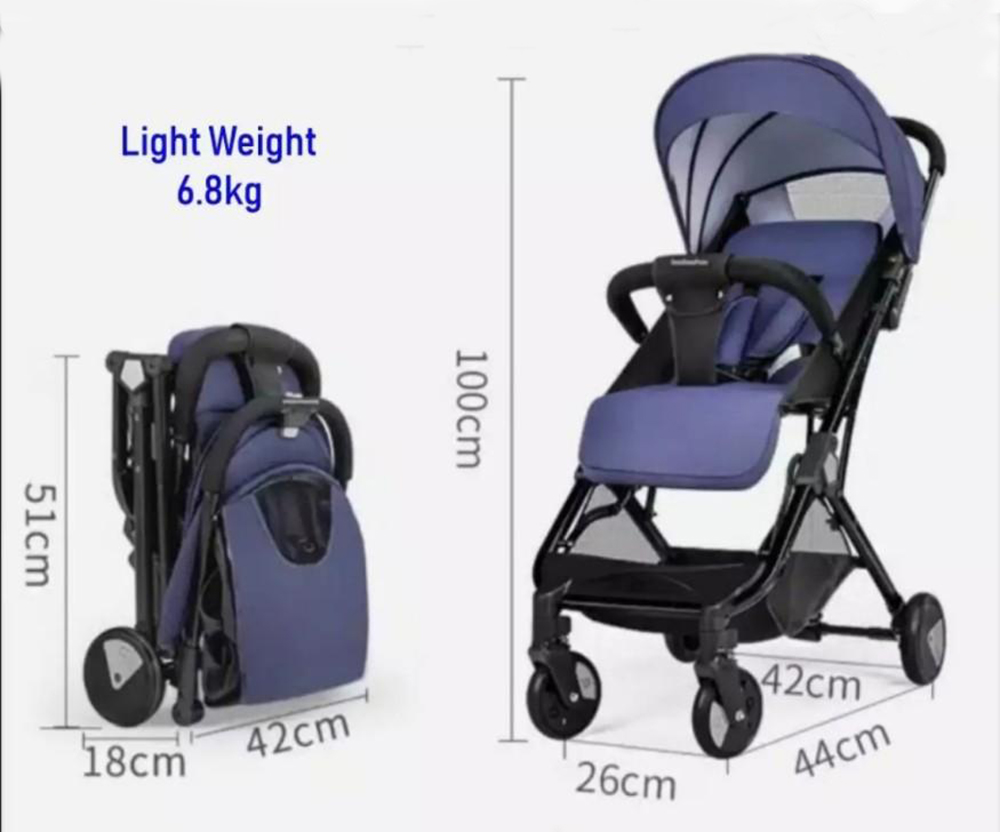 Xe đẩy cho bé, Xe đẩy Baobaohao Y1 cao cấp ( TẶNG KÈM ĐÀN 8 ÂM CHOI BÉ ) có thể gấp gọn để trong vali hoặc kéo đi du lịch … đem đến sự tiện nghi sang trọng.
