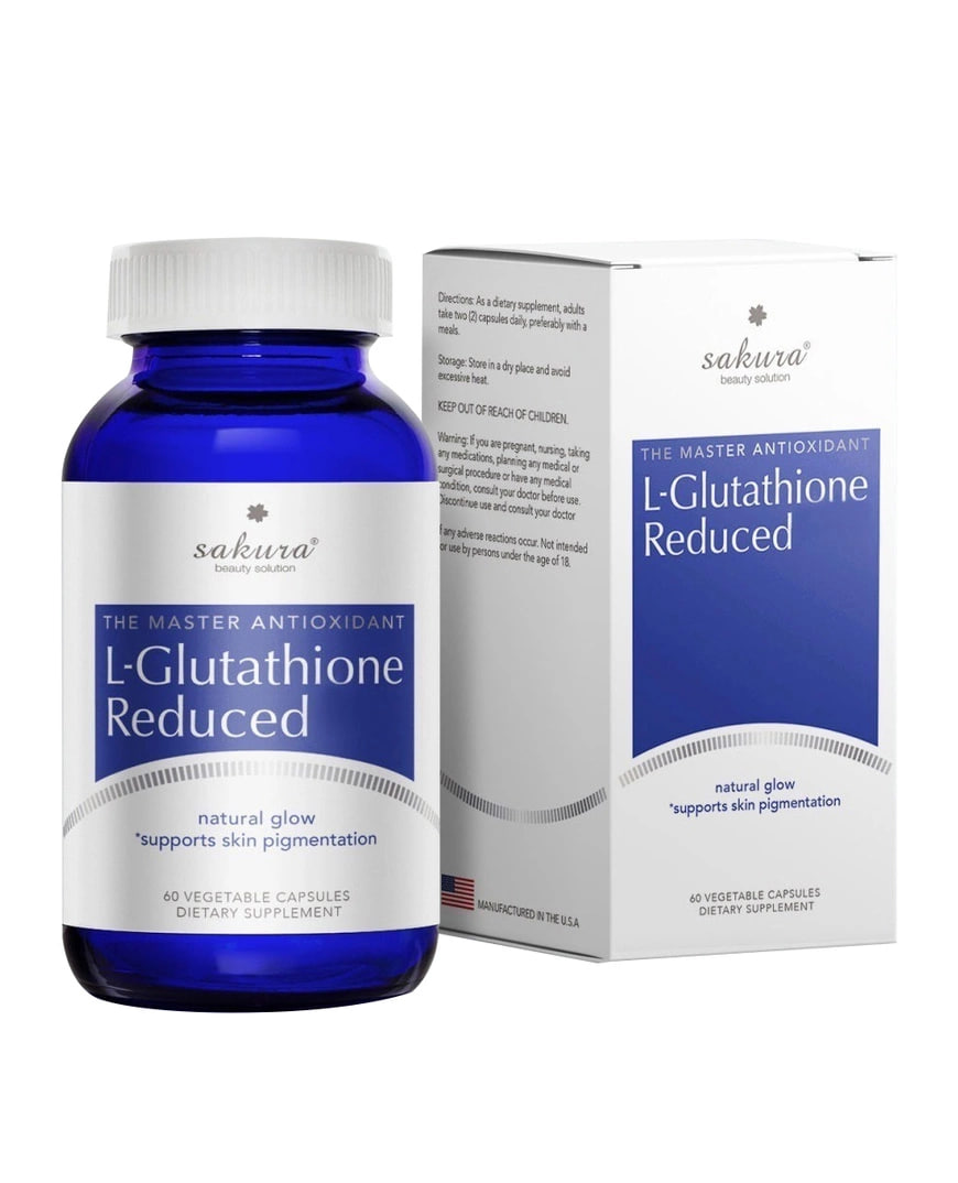 Viên uống trắng da Sakura L-Glutathione Reduced (60 viên)