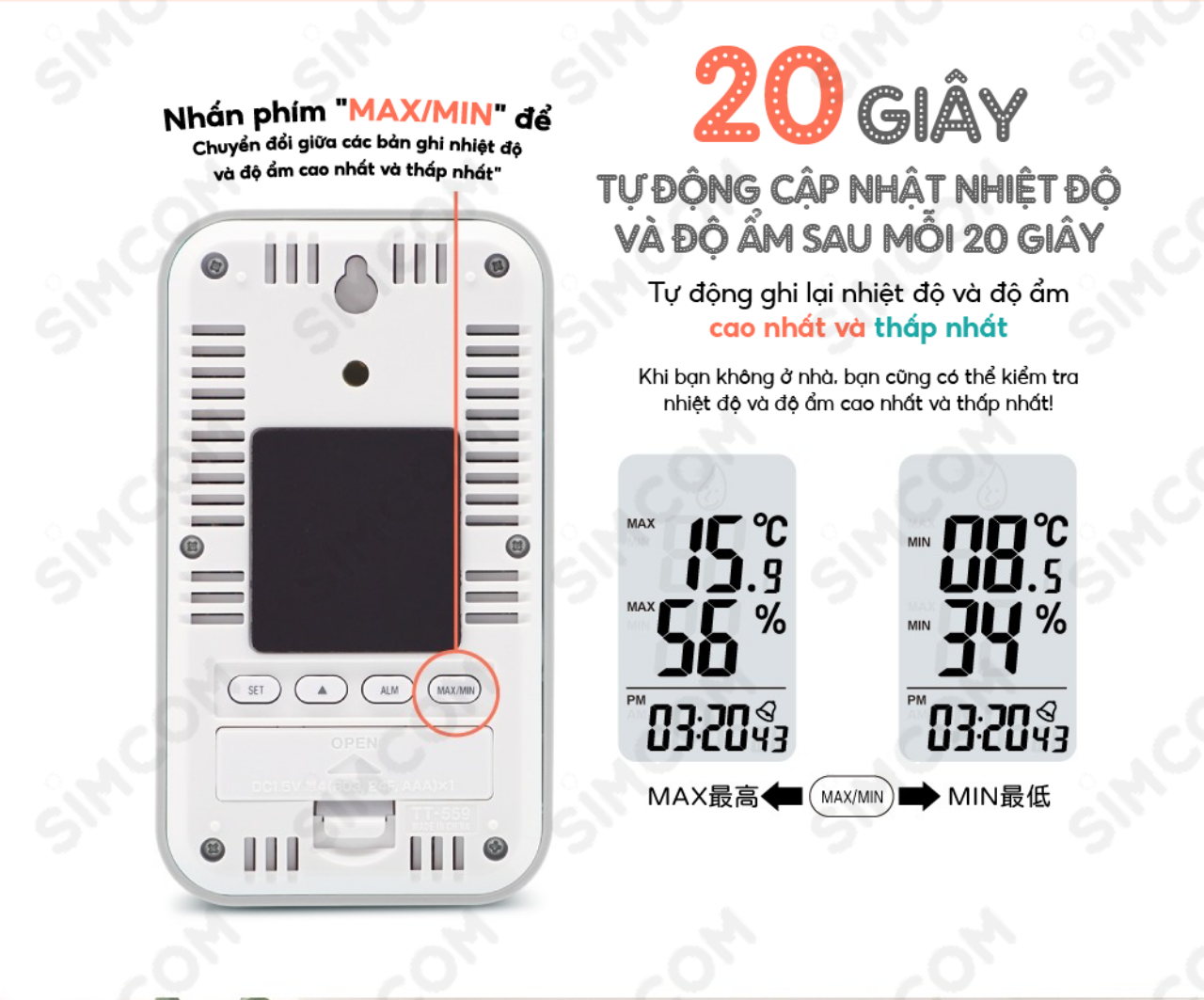 Nhiệt ẩm kế điện tử Tanita TT559 chính hãng nhật,Nhiệt ẩm kế cơ,Nhiệt ẩm kế điện tử,Nhiệt ẩm kế nhật,Nhiệt ẩm kế chính xác,Nhiệt ẩm kế phòng,Nhiệt ẩm kế trong phòng cho trẻ sơ sinh,Nhiệt ẩm kế treo tường,Nhiệt ẩm kế đo độ ẩm, Nhiệt ẩm kế tanita, Nhiệt ẩm