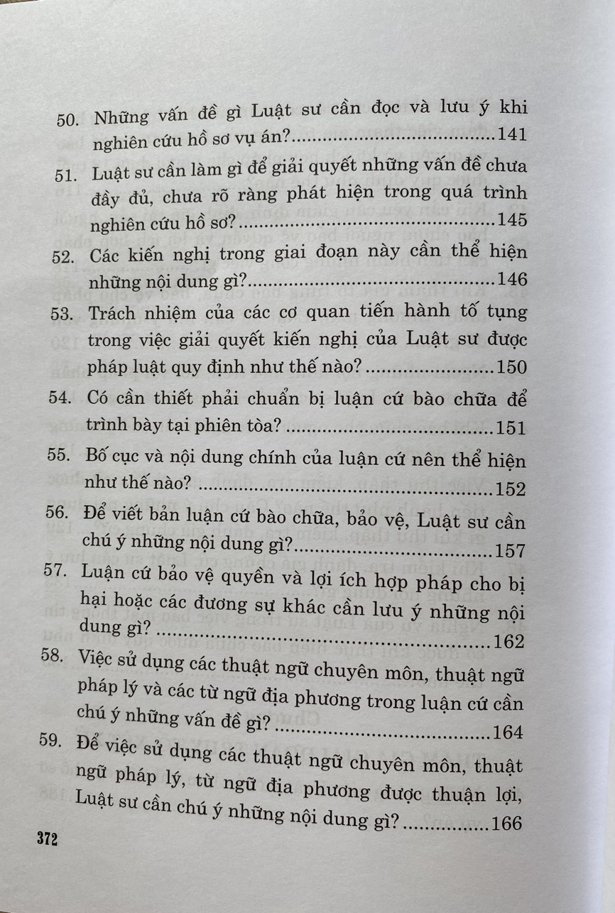 Kỹ Năng Bào Chữa Vụ Án Hình Sự