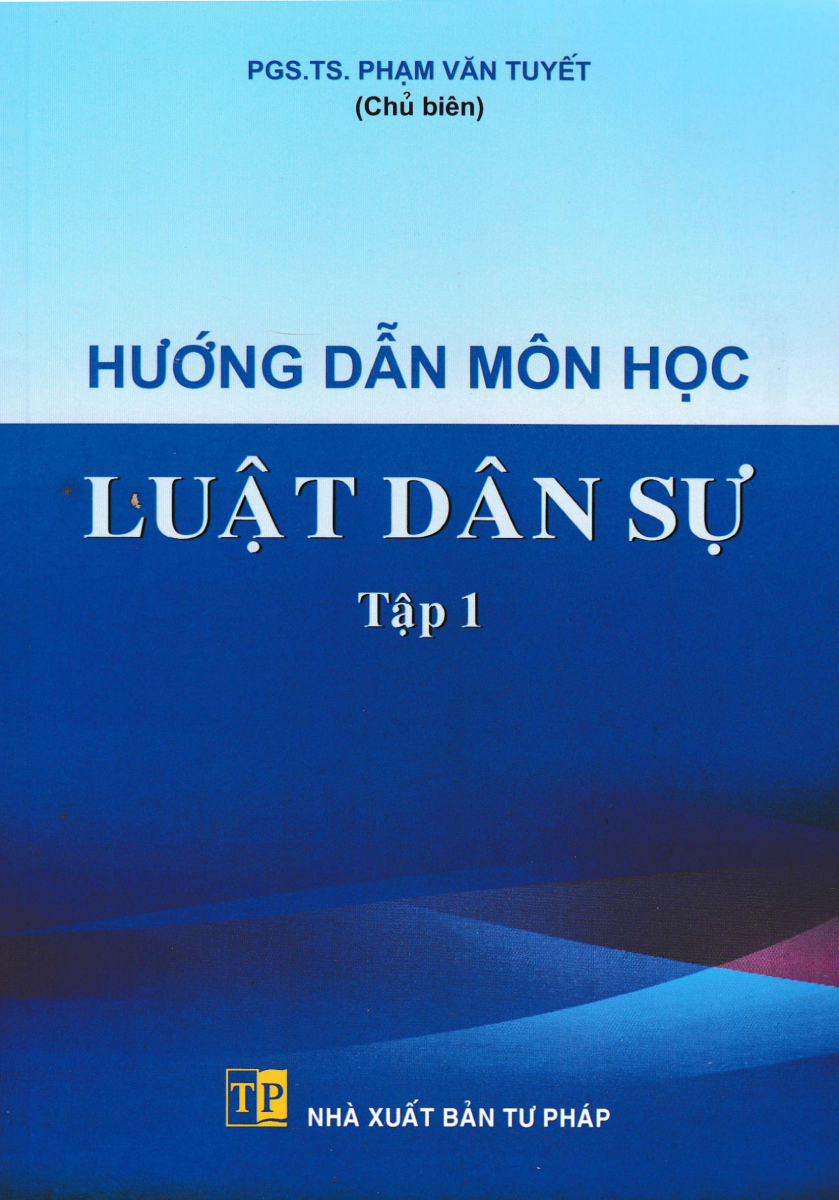 Combo Hướng Dẫn Môn Học Luật Dân Sự - Tập 1 + Tập 2 (Bộ 2 Cuốn) (DH)