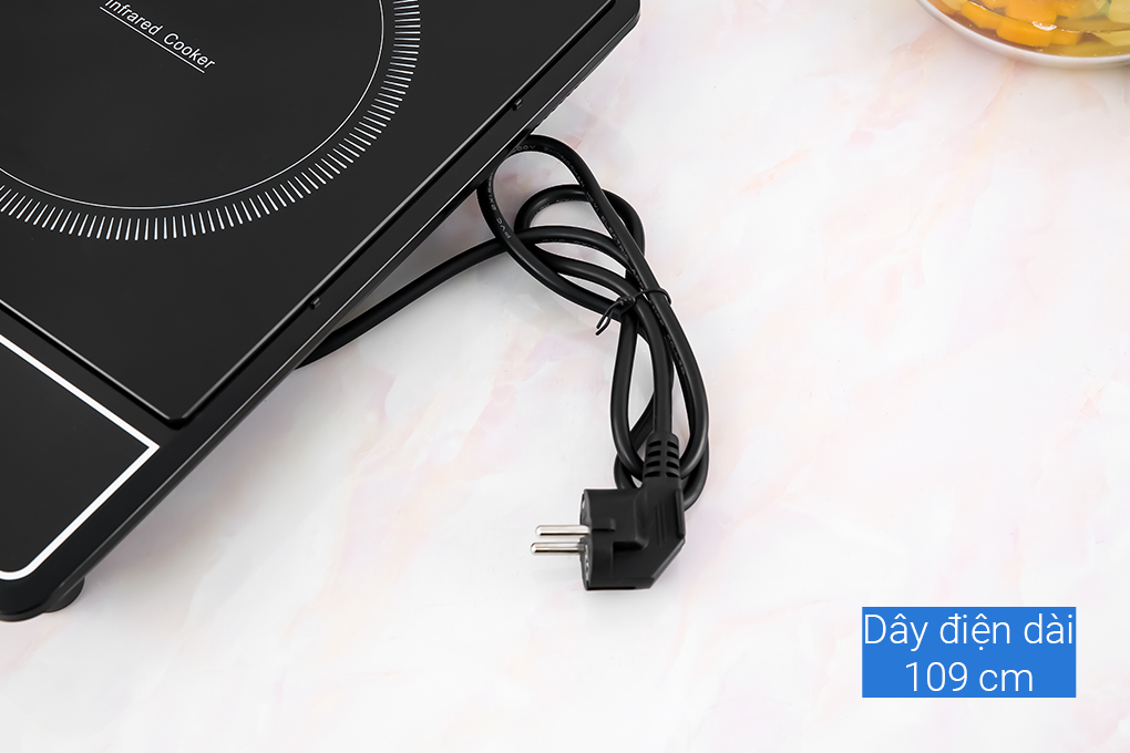 Bếp hồng ngoại đơn Kangaroo KG20IFP1, 2000W - Kính chịu lực - Hàng chính hãng