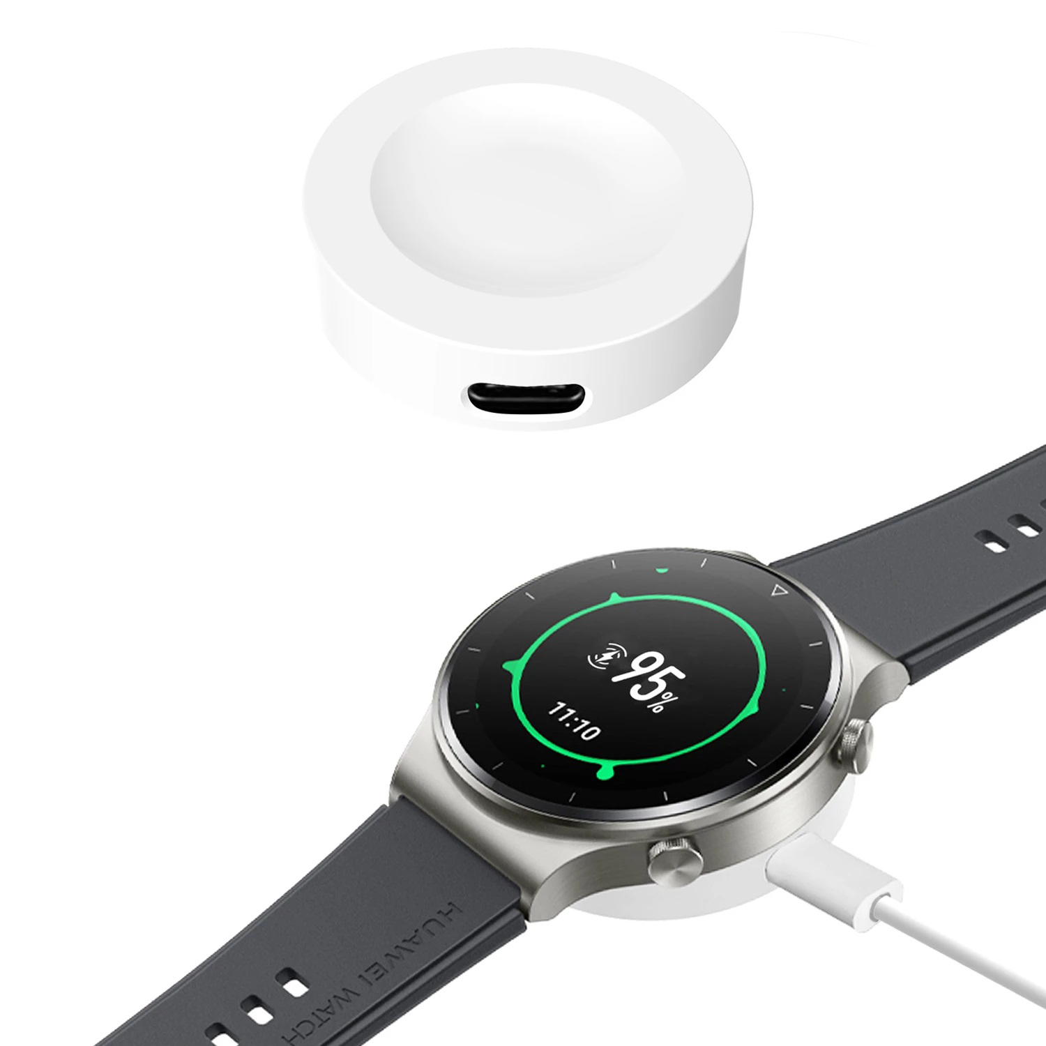 Dock Sạc Cho Huawei Watch GT 2 Pro / GT Runner / GT3/3Pro / GT4/4Pro / Huawei Watch GT5 / Huawei Watch GT 5 Pro - Hàng Chính Hãng