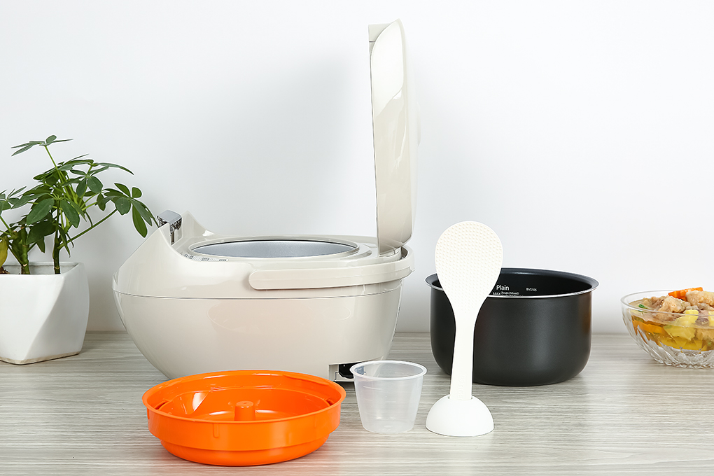Nồi Cơm Điện Tử Tiger JBV-S10W - 1 Lít - Hàng Chính Hãng
