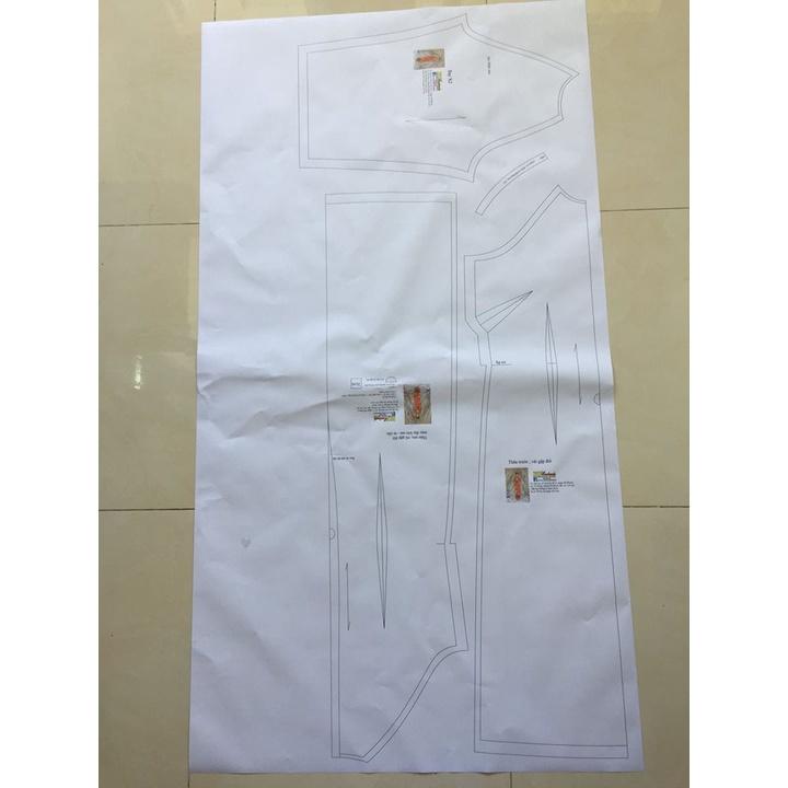 Rập giấy mã 1358 - chân váy A (BẢN VẼ)