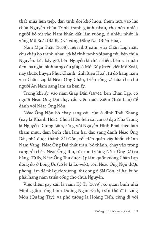 Sách - Tiếng Nói Nam Kỳ Cũ - Địa Danh, Nhơn Danh, Thổ Ngữ (Bìa Cứng)