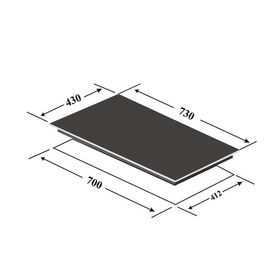 Bếp từ đôi Eurosun EU-T702Plus - Hàng Chính Hãng - Tặng Kèm Bộ Nồi Từ Inox Cao Cấp Eurosun