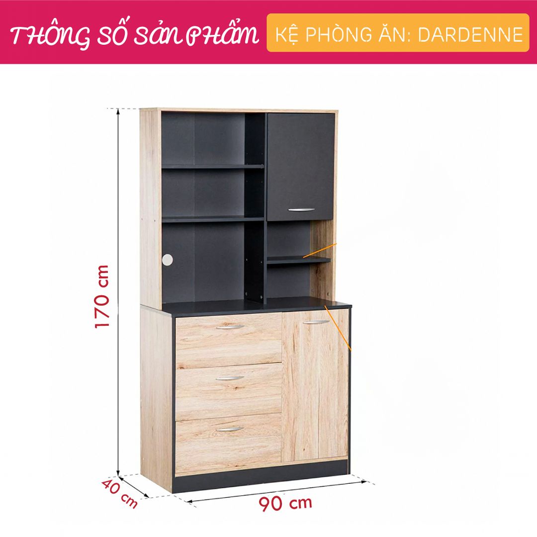 Tủ đựng đồ nhỏ tiện dụng cho người dùng SMLIFE Dardenne