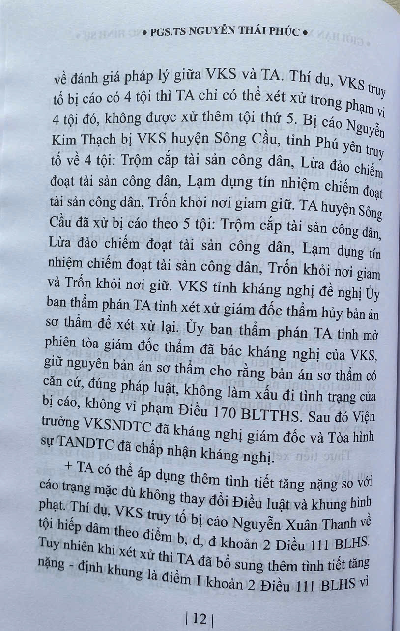 Giới Hạn Xét Xử Sơ Thẩm Trong Tố Tụng Hình Sự