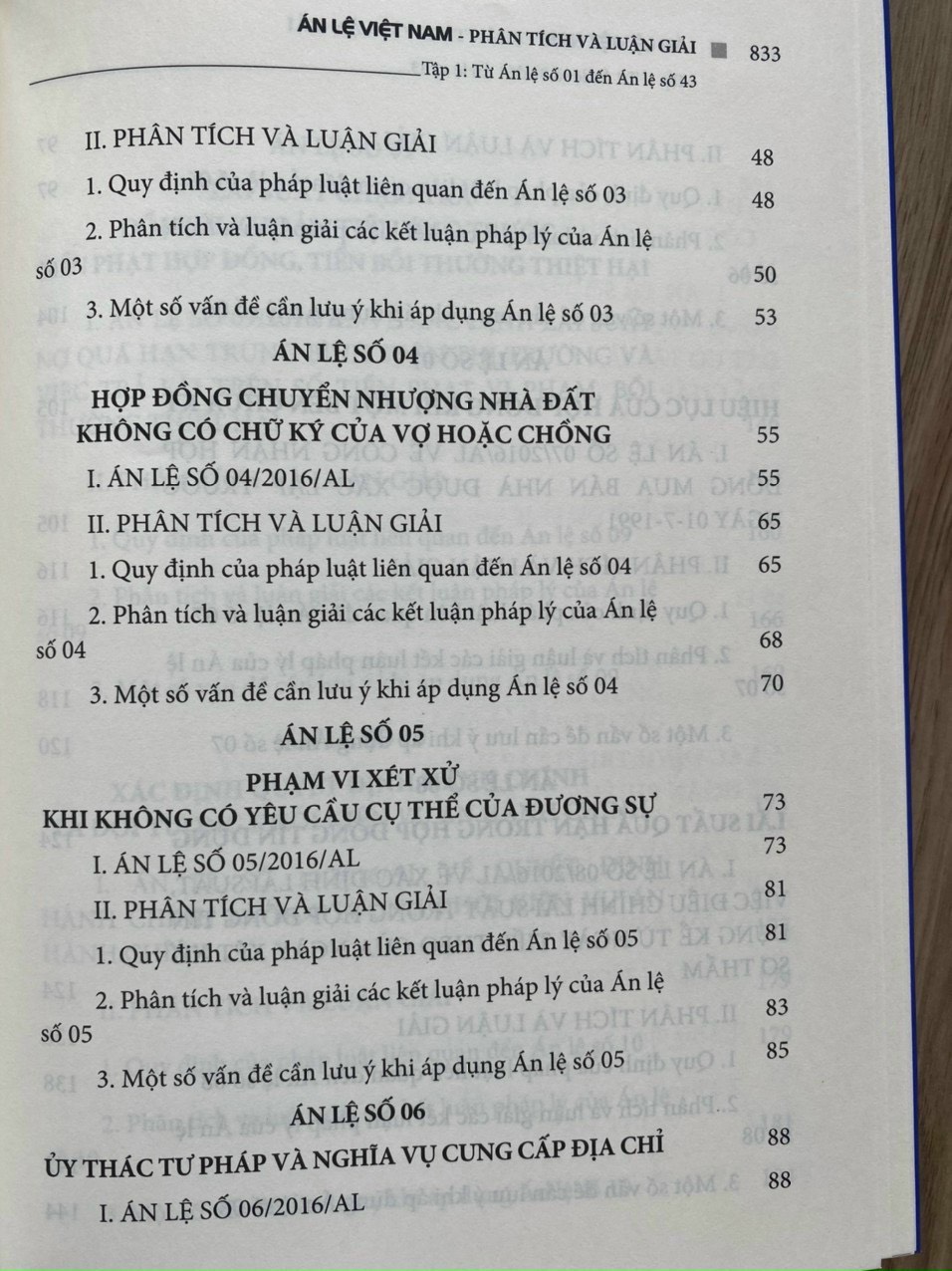 Án Lệ Việt Nam- Phân Tích và Luận Giải tập 1: Từ án lệ số 1 đến án lệ số 43