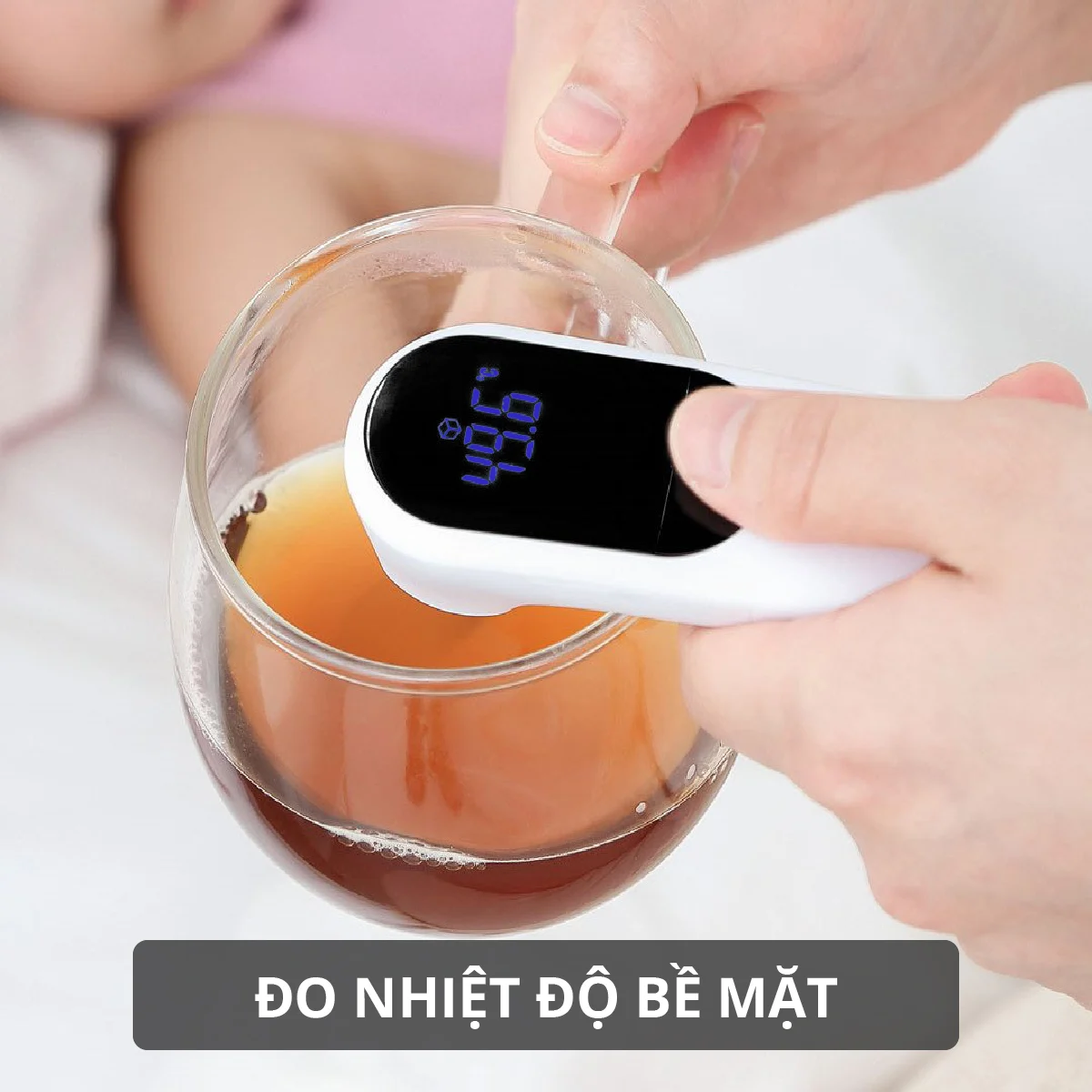 Máy Đo Nhiệt Kế Kachi JXB-315 Cảm Biến Hồng Ngoại có chứng nhận FDA Mỹ