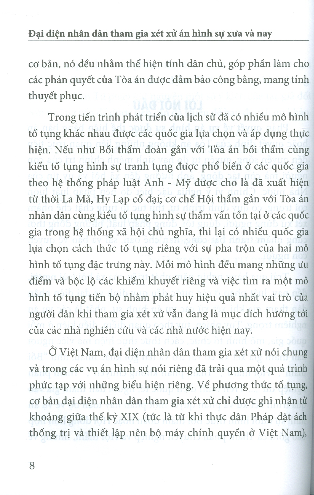 Đại Diện Nhân Dân Tham Gia Xét Xử Án Hình Sự Xưa Và Nay
