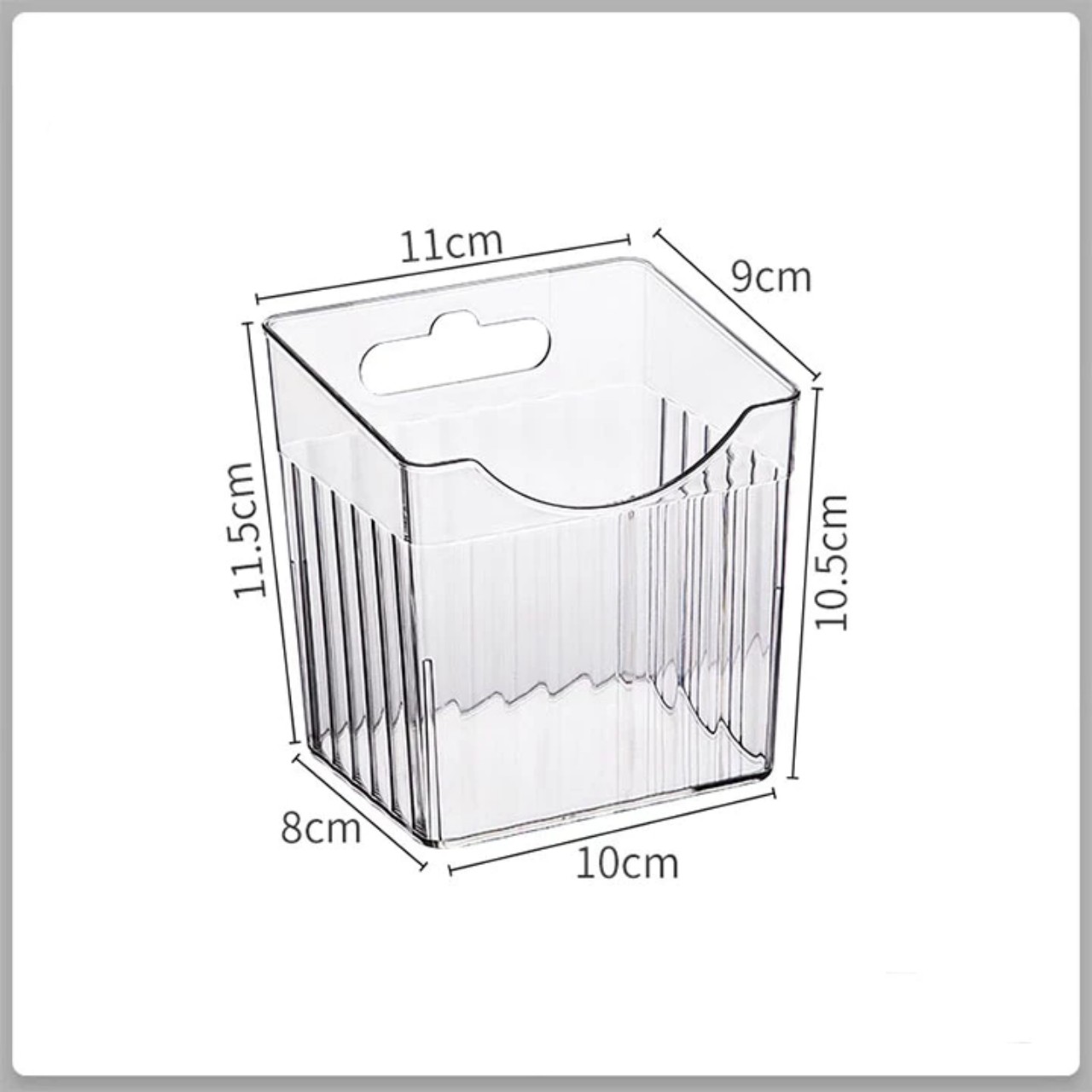 Hộp Đựng Thực Phẩm Tủ Lạnh, Hộp Bảo Quản Hành Tỏi Rau Củ Có Móc Treo Dán Tường Tiện Lợi - HÀNG CHÍNH HÃNG MINIIN